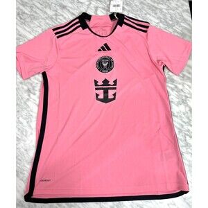 adidas MLS Inter Miami CF Team Home soccer Jersey IP6027 Women's Large NEW